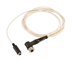OMEGA M12CFM-T24SSPC-RFSR-FL-5 Sensor Cable, 90° M12 Receptacle, Free End, 4 Positions, 5 m, 16.4 ft, M12CFM-RTD Series
