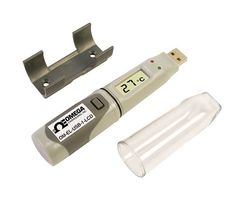 OMEGA OM-EL-USB-1-LCD Data Logger, Temperature, 1 Channel, 16378 Samples, USB, LCD
