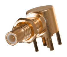 JOHNSON - CINCH CONNECTIVITY 131-6701-341 RF / Coaxial Connector, SMC Coaxial, Right Angle Bulkhead Jack, Through Hole Right Angle, 50 ohm