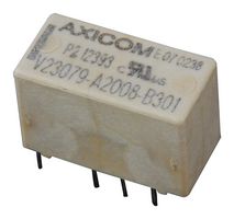 AXICOM - TE CONNECTIVITY V23079A2008B301 Relevador de Señal, 3 VDC, DPDT, 2 A, Serie P2/V23079, Agujero Pasante, Sin Enclavamiento
