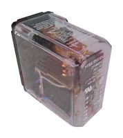 STRUTHERS-DUNN 219BBXPV-125VDC Power Relay, DPST-NO, DPDT, 125 VDC, 10 A, 219 Series, Socket, Non Latching
