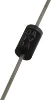 VISHAY 1.5KE150A-E3/54 TVS Diode, TRANSZORB 1.5KE Series, Unidirectional, 128 V, 207 V, DO-201, 2 Pins