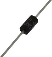 VISHAY 1.5KE20CA-E3/54 TVS Diode, Transzorb, TRANSZORB 1.5KE Series, Bidirectional, 17.1 V, 27.7 V, DO-201, 2 Pins