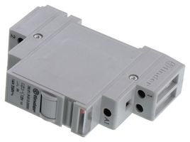 FINDER 20.21.9.012.0000 Power Relay, SPST-NO, 12 VDC, 16 A, 20 Series, DIN Rail, Panel, DC