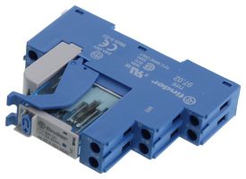 FINDER 4C.02.9.024.0050SPA Power Relay, DPDT, 24 VDC, 15 A, 4C Series, DIN Rail, DC