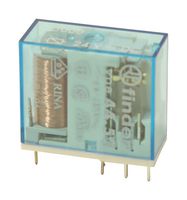 FINDER 44.52.9.024.5000 Power Relay, DPDT, 24 VDC, 6 A, 44 Series, Through Hole