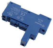 FINDER 95.03 Relay Socket, DIN Rail, Panel, Screw, 5 Pins, 10 A, 250 V, 95 Series