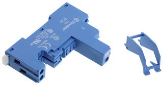 FINDER 97.01SPA Relay Socket, DIN Rail, Panel, Screw, 5 Pins, 16 A, 250 V, 97 Series