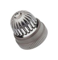 DIALIGHT 1251197403 Indicator Lens, Internal Fluting Finish, Transparent, Stovepipe, 0.687 ", Lens Cap