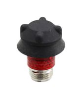 DIALIGHT 2710111 Indicator Lens, Back Frosted, Red, Convex, Lens Cap, Panel Mount Indicators, 271 Series