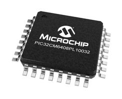 MICROCHIP PIC32CM6408PL10032-I/PT MCU ARM, PIC32 Family PIC32CM PL10 Series Microcontrollers, ARM Cortex-M0+, 32 Bits, 24 MHz