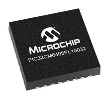 MICROCHIP PIC32CM6408PL10032-I/QZB MCU ARM, PIC32 Family PIC32CM PL10 Series Microcontrollers, ARM Cortex-M0+, 32 Bits, 24 MHz
