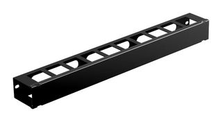 IOGEAR GROHD1U Cable Organizer, 1U, Cable Management Duct, 19" Racks