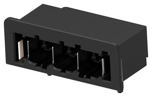 TE CONNECTIVITY 2333982-1 Automotive Connector, Key A, Black, MATEnet Series, Right Angle Header, 6 Contacts, PCB Pin
