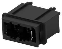 TE CONNECTIVITY 2415492-1 Automotive Connector, Key A, Black, MATEnet Series, Straight Header, 4 Contacts, PCB Pin