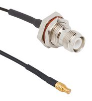 AMPHENOL RF 095-900-593-006 RF / Coaxial Cable Assembly, 6GHz Frequency, 6 ", 152.4 mm, RG316, MCX Plug, TNC RP Bulkhead Jack