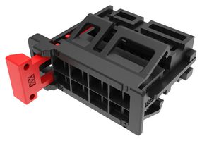 MOLEX 2058262161 Carcasa de Conector Automotriz, Negro, ConnTAK50 20582 Series, Hembra, 16 Posiciones