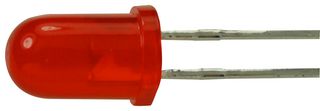 LUMEX SSL-LX5093ID LED, QuasarBrite, Red, Through Hole, T-1 3/4 (5mm), 20 mA, 2 V, 635 nm