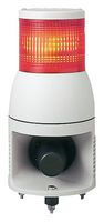 SCHNEIDER ELECTRIC XVC1B1K Signal Tower, Harmony XVC1, 1 Tiers, Red, Continuous, Flashing, 100mm, 24VDC