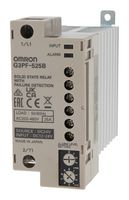 OMRON INDUSTRIAL AUTOMATION G3PF-525B DC24 Solid State Relay, 25 A, 528 VAC, DIN Rail, Screw, Zero Crossing
