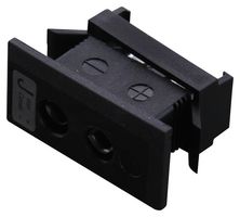 LABFACILITY FSTC-J-FF Thermocouple Connector, Standard, Black, Socket, Type J, Fascia Panel Mount