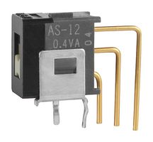 NKK SWITCHES AS12BV Slide Switch, SPDT, On-None-On, Through Hole, AS Series, 28 V
