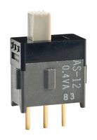 NKK SWITCHES AS12CP Slide Switch, SPDT, On-None-On, Through Hole, AS Series, 28 V