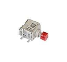NKK SWITCHES G3B15AB-S-YA Pushbutton Switch, Ultra Miniature, G3B Series, SPDT, On-(On), Round, Black