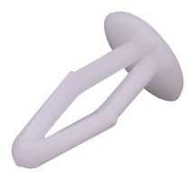 TR FASTENINGS TRDF-137-060 Rivet, 20mm Overall Length, 5.5mm Max Grip , POM (Polyoxymethylene)