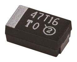NIC COMPONENTS NTC-T106K10TRAF Surface Mount Tantalum Capacitor, 10 µF, 10 V, 1206 [3216 Metric], ± 10%, 3.2 ohm, A