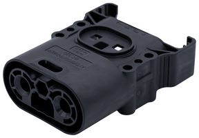 ANDERSON POWER PRODUCTS IBC320-REC-BLK Connector Housing, Black, Receptacle, 2 Positions