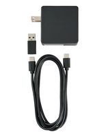 BRADY 65W-AC AC Adapter, i4311 Printer Battery, Black, 5ft Cable