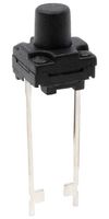 E-SWITCH TL6059BF200Q Tactile Switch, SPST-NO-DM, Off-(On), TL6059 Series, Top Actuated, Through Hole, Round Button