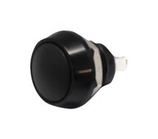 MALLORY FWCM12-FSA-S0M2 Vandal Resistant Switch, 12 mm, SPST-NO, Off-(On), Round, Transparent