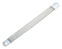 NVENT ERIFEX FTCB15-10 Sleeving, 0.15mm Wire Dia, 75A, Flat Braided, Copper, Tin Plated, 25 m, 82 ft