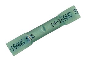 MULTICOMP PRO MP016754 Butt Splice, Blue, 16 AWG, 14 AWG, PO (Polyolefin)