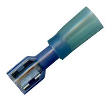 MULTICOMP PRO MP016762 Quick Disconnect Terminal, 0.25" Tab Width, Female Quick Disconnect, 16 AWG, 14 AWG