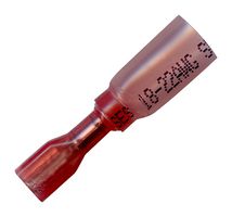 MULTICOMP PRO MP016764 Quick Disconnect Terminal, 0.11" Tab Width, Female Quick Disconnect, 22 AWG, 18 AWG