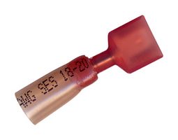 MULTICOMP PRO MP016766 Quick Disconnect Terminal, 0.187" Tab Width, Male Quick Disconnect, 22 AWG, 18 AWG