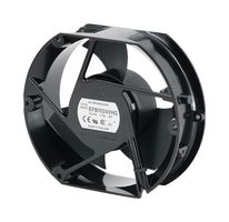 DELTA ELECTRONICS EFB1524SHG-F00 DC Axial Fan, 24 V, Rectangular with Rounded Ends, 172 mm, 50.8 mm, Ball Bearing, 325 CFM