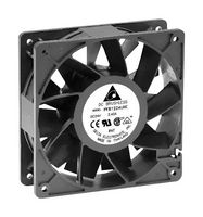 DELTA ELECTRONICS PFB1224GHE DC Axial Fan, 24 V, Square, 120 mm, 38 mm, Ball Bearing, 217.79 CFM