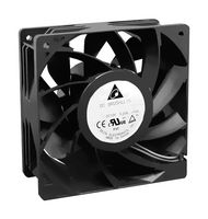 DELTA ELECTRONICS PFR1212UHE-SP00 DC Axial Fan, 12 V, Square, 120 mm, 38 mm, Ball Bearing, 228.654 CFM