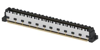TE CONNECTIVITY 2499538-5 Mezzanine Connector, Plug, 0.5 mm, 2 Rows, 220 Contacts, Surface Mount Straight, Copper Alloy