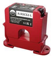 ACI A/ASCS2-L Current Sensor, Split-Core, Analog, DIN Rail/Panel Mount, 600VAC Supply, -15°C to 40°C