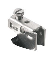 WEIDMULLER 0445600000 End Bracket, Direct Mounting, Screw Fixing, Steel, For Use With TS 32 DIN Mounting Rail, SAK Series