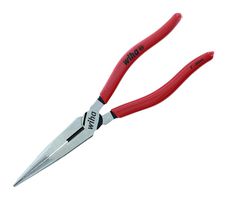 WIHA 32621 Pliers, with Cutter, Long Nose, 8" Length, Classic Grip Series