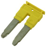 WIELAND ELECTRIC Z7.283.8227.0 Jumper (Busbar), Jumper Bar, WKFN 10 Series Terminal Blocks, 2 Positions, 10 mm, WT Series
