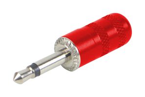 SWITCHCRAFT/CONXALL 855X Phone Audio Connector, 2 Contacts, Plug, 2.46 mm, Cable Mount, Nickel Plated Contacts
