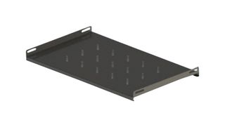 BUD INDUSTRIES SH-12705 Rack Shelf, Ventilated, 12U, 19.72 mm, 302 mm