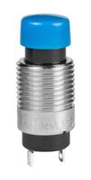 NKK SWITCHES SB4011NOM-2G Pushbutton Switch, Sealed, SB40 Series, 12.5 mm, SPST-NO, Off-(On), Round, Blue